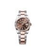 Superclone Rolex Datejust 36 mm Chocoladekleurige wijzerplaat 126231 Oyster
