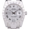 Rolex Datejust 36 mm zilveren wijzerplaat 7468