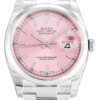 Rolex Datejust 36mm Roze Wijzerplaat 116200