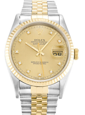 Rolex Datejust 36mm Champagne Dial 16233 photo review