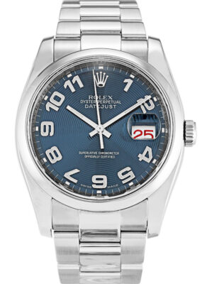 Rolex Datejust 36mm Blue Concentric Dial 116200 photo review