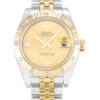 Rolex Lady-Datejust 26 mm Champagnerfarbenes Zifferblatt 179313