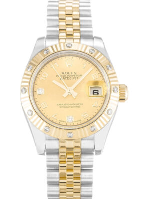 Rolex Lady-Datejust 26mm Champagne Dial 179313 photo review