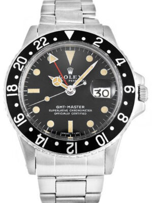 Rolex GMT-Master 40mm Black Dial 1675 photo review