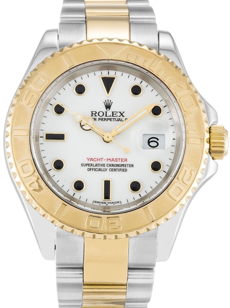 Rolex Yacht-Master 40mm met witte wijzerplaat 16623-2