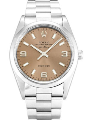 Rolex Air-King 34mm Salmon Dial 14000 photo review