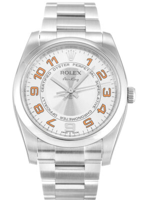Rolex Air-King 34mm Silver Dial 114200 photo review