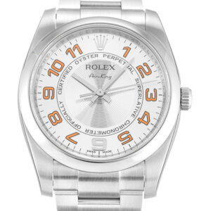 Rolex Air-King 34mm Cadran Argent 114200