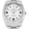Rolex Air-King 34 mm witte wijzerplaat 114210