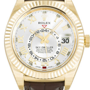 Rolex Sky-Dweller 42mm Cadran Argent 326138