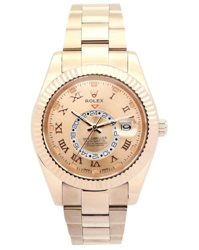 Rolex Sky-Dweller 42mm Champagne Dial 326938-2 photo review