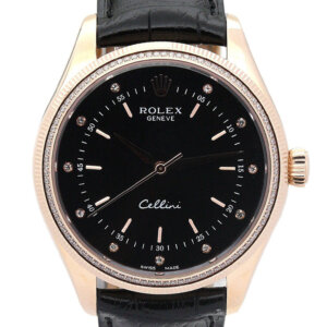 Rolex Cellini 39.5mm Black Dial 5310-2