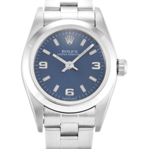 Rolex Oyster Perpetual Lady 24 mm Cadran bleu 76080