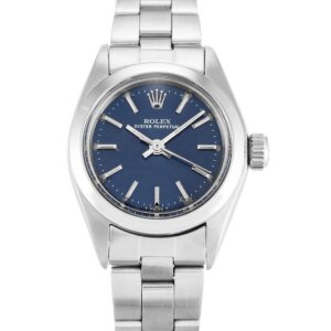 Rolex Oyster Perpetual Lady 26 mm Cadran bleu 6718