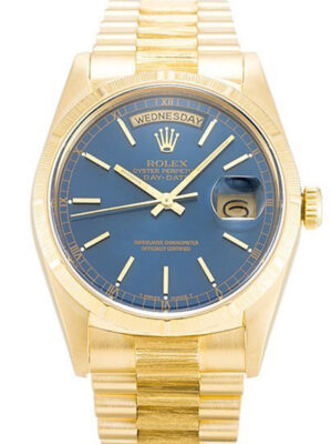 Rolex Day-Date 36mm Blue Dial 18248 photo review