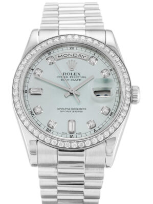 Rolex Day-Date 36mm Blue Dial 118346 photo review