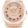 Rolex Day-Date II 40mm Rose Dial 218235