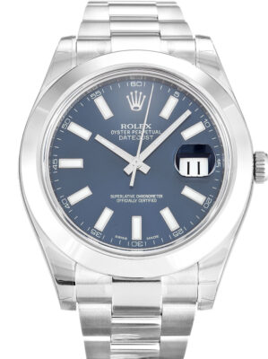 Rolex Datejust II 41mm Blue Dial 116300 photo review
