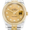 Rolex Datejust 36mm Champagner Zifferblatt 116243