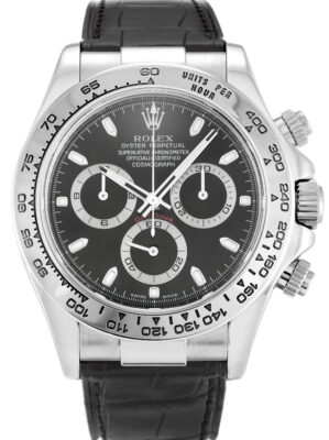 Rolex Daytona 40mm Black Dial 116519 photo review
