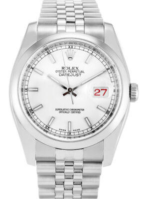 Rolex Datejust 36mm White Dial 116200 photo review