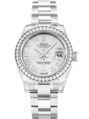 Rolex Lady-Datejust 26mm Silver Dial 179384 photo review