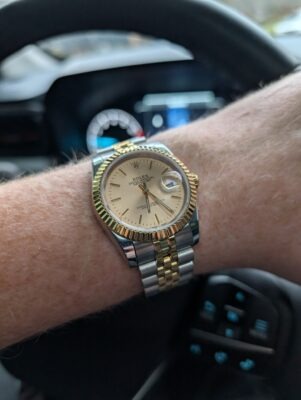 Rolex Datejust 36mm Champagne Dial 16013 photo review