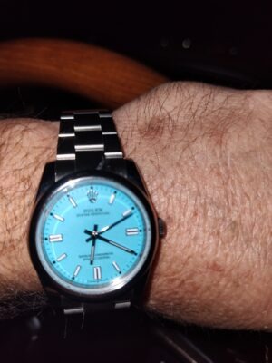 Rolex Oyster Perpetual Lady 36mm Yellow Dial 126000 photo review