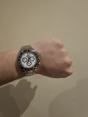Superclone Rolex Daytona 40 mm Black Dial 126500LN “Godzilla” photo review