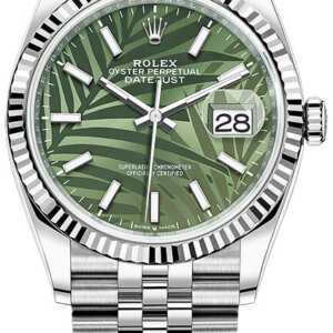 Rolex Datejust 36mm Palm Motif Dial 126234-0047