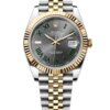 Superclone Rolex Datejust 41mm Rhodium Dial 126333 “Wimbledon” Flutted / Jubilee