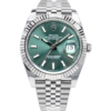 Superclone Rolex Datejust 41mm Green Dial 126334 Jubilee
