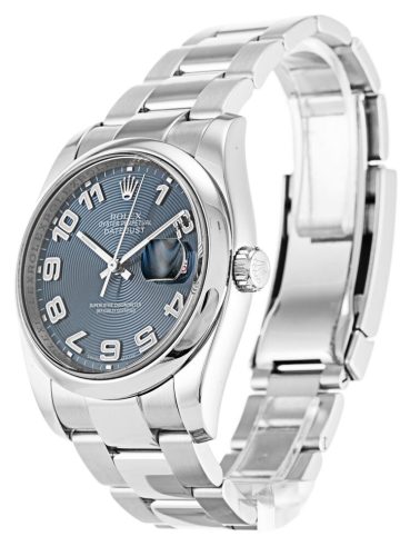 Rolex Datejust 36mm Blue Concentric Dial 116200 photo review