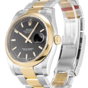 Rolex Datejust 36mm Black Dial 116203