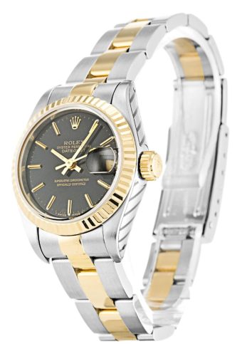 Rolex Lady-Datejust 26mm Black Dial 69173 photo review