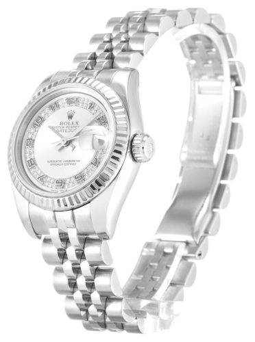 Rolex Lady-Datejust 26mm Silver Dial 179174 photo review