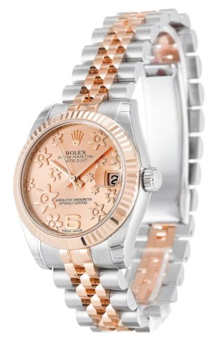 Rolex Datejust Mid-Size 31mm Pink Floral Dial 178271 photo review