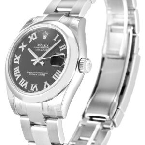 Rolex Lady-Datejust 31mm Black Dial 178240