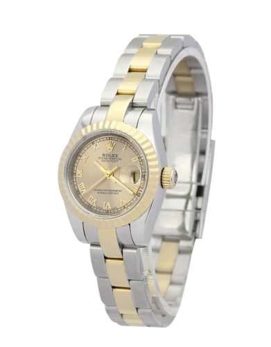 Rolex Lady-Datejust 26mm Yellow Gold Dial 179163 photo review