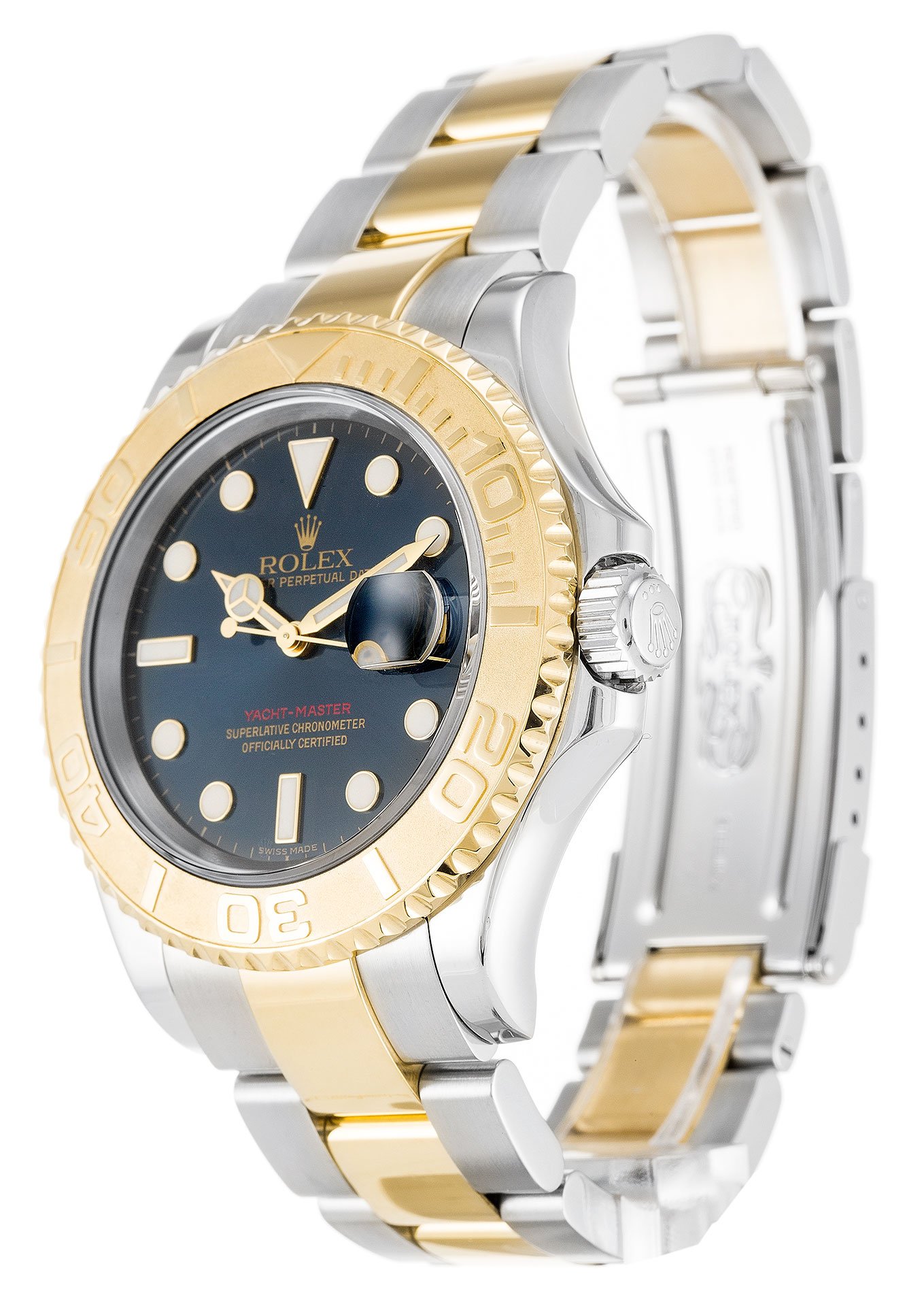Rolex Yacht-Master 40mm Blauwe Wijzerplaat 16623