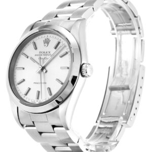 Rolex Air-King 34mm Zilveren wijzerplaat 14000M