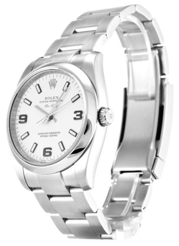 Rolex Air-King 34mm White Dial 114200 photo review