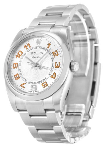 Rolex Air-King 34mm Silver Dial 114200 photo review