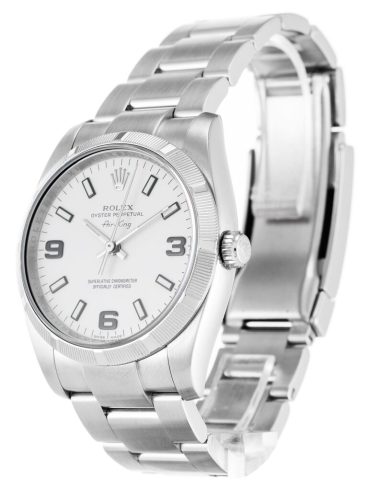 Rolex Air-King 34mm White Dial 114210 photo review