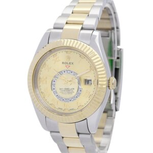Rolex Sky-Dweller 42mm Gold Dial 326938-2