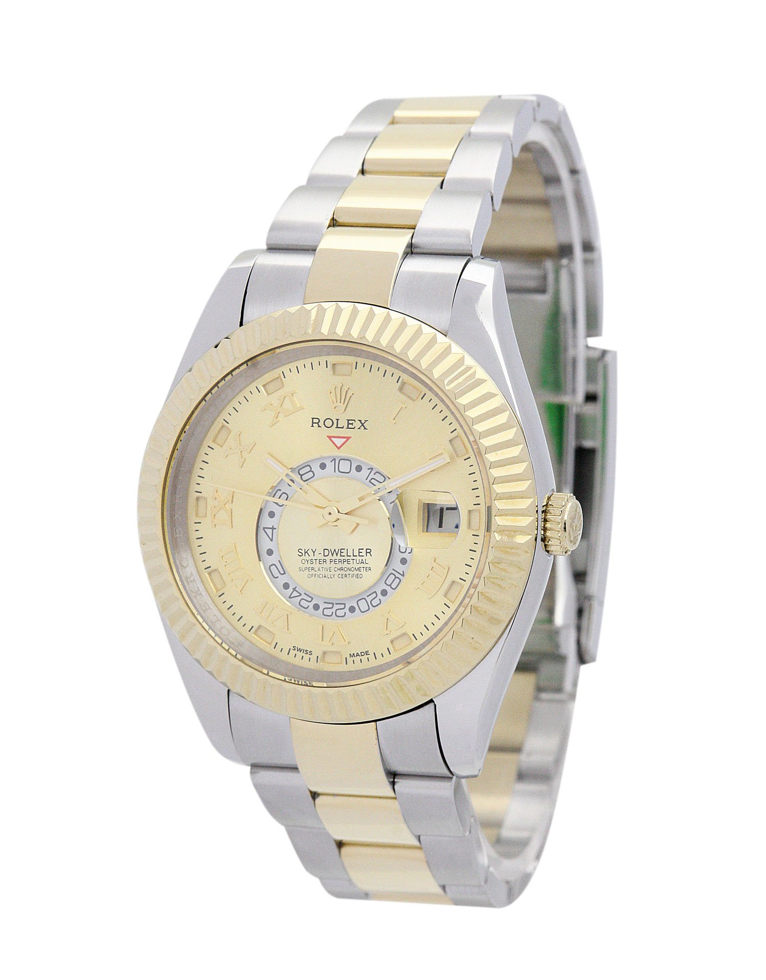 Rolex Sky-Dweller 42mm Cadran Or 326938-2