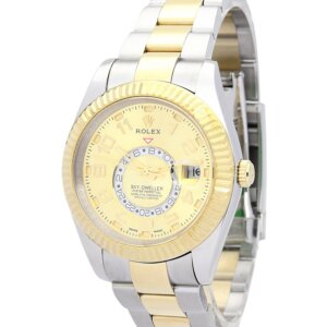 Rolex Sky-Dweller 42mm Gold Dial 326938