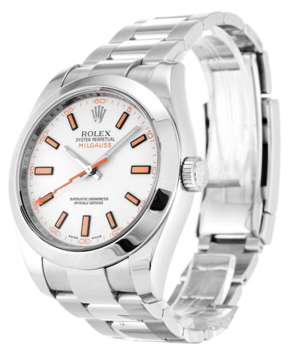 Rolex Milgauss 40mm White Dial 116400 photo review