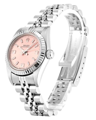 Rolex Oyster Perpetual Lady 26mm Salmon Dial 76094 photo review