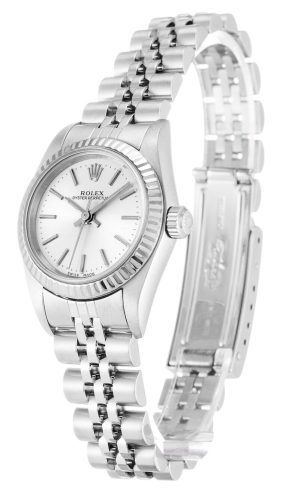 Rolex Oyster Perpetual Lady 26mm Silver Dial 76094 photo review